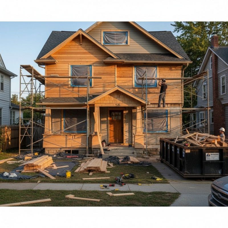House Siding Installation detail